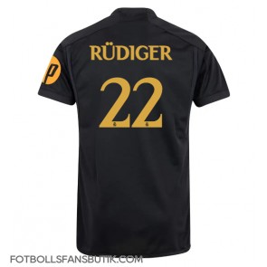 Real Madrid Antonio Rudiger #22 Replika Tredje Tröja 2023-24 Kortärmad